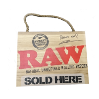 Autographed RAW Sold Here Sign