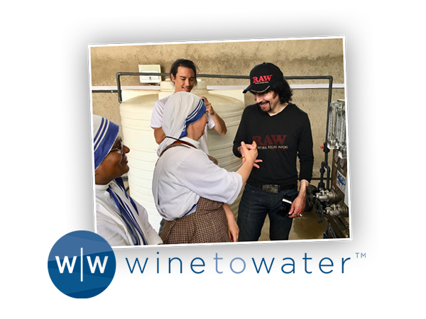 Wine to Water Donation