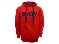 RAW-pullover-hoodie-red