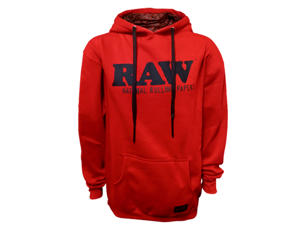 RAW-pullover-hoodie-red