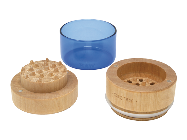 RAW-wood-glass-grinder-open-blue